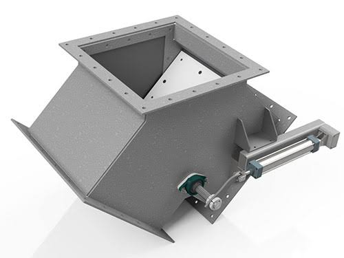 Diverter & Feeding Valve industrial machinery